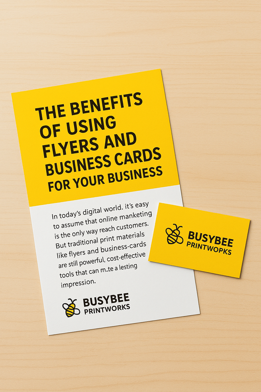 The Benefits of Using Flyers and Business Cards for Your Business