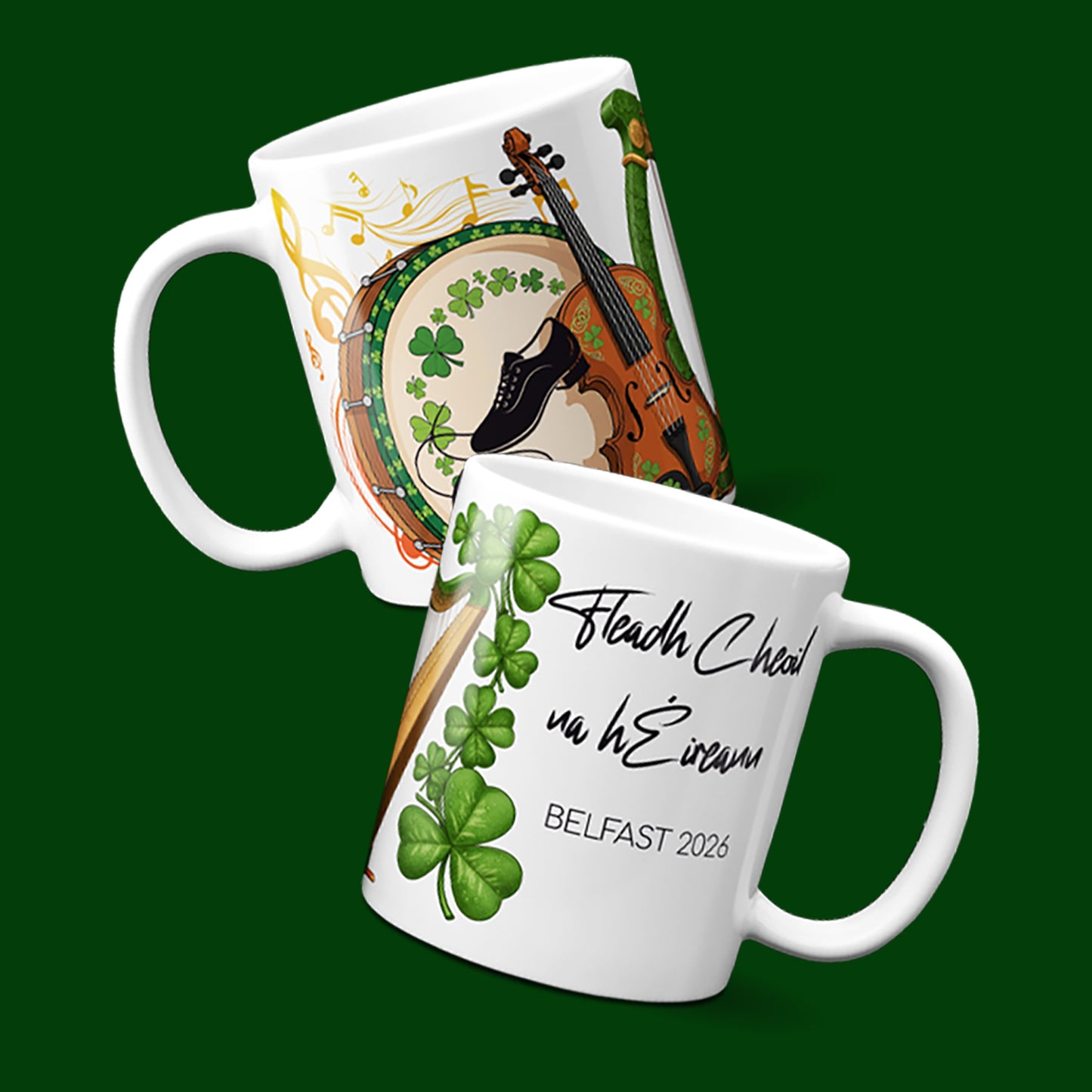 Fleadh Cheoil na hEireann Belfast 2026 mug
