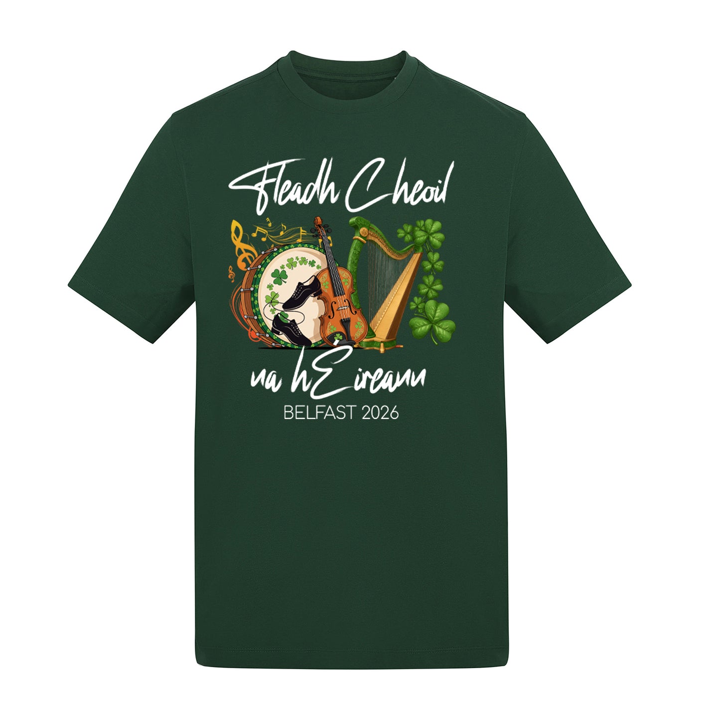 Fleadh Cheoil na hEireann Belfast 2026 tshirts