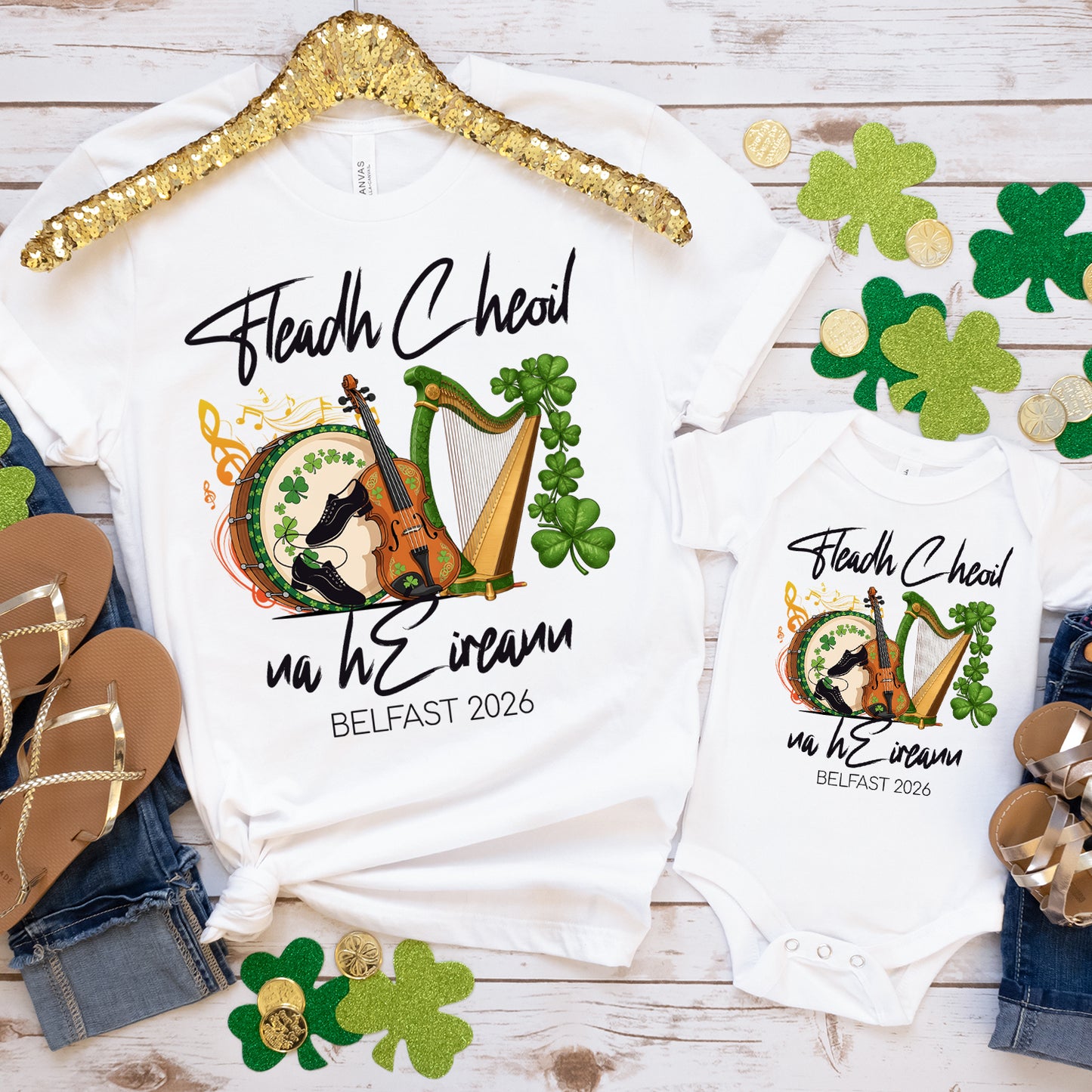 Fleadh Cheoil na hEireann Belfast 2026 tshirts