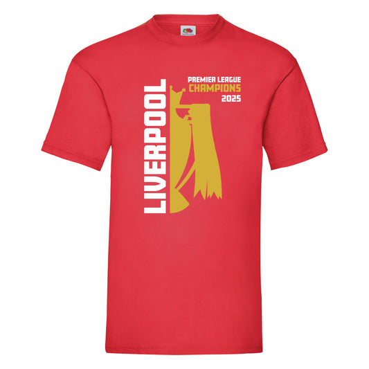 Liverpool FC champions 2025 tshirt